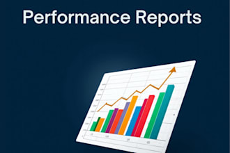create a KPI dashboard and performance report in excel for your business
