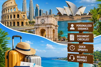 assist you for tourist visa