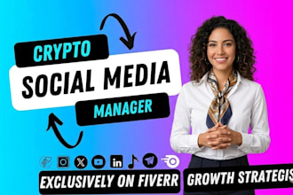 be your crypto social media manager, web3 social media manager marketing nft ai