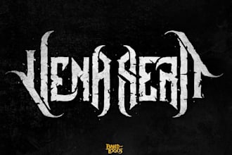 design a logo for your power, folk, or symphonic metal band