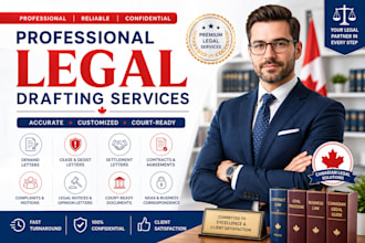 draft demand letters, legal letters, contracts and court ready documents