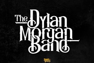 create professional logo for your country  rock band