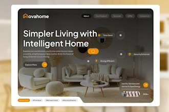 design interior design website, architecture website and portfolio website
