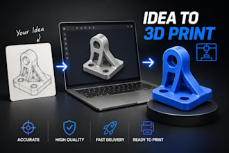 design accurate stl files for 3d printing