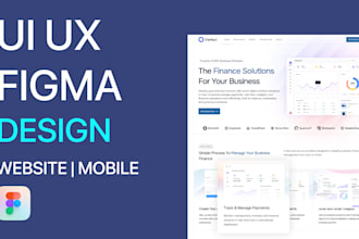 ui ux design for figma design, figma website design