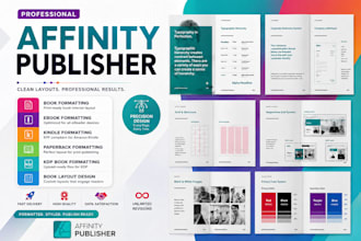 design, format affinity publisher, product catalog, book formatting, brochure