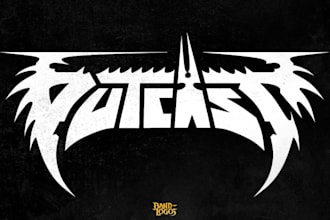design a heavy metal logo for your band