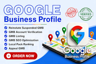 create verified google business profile, local SEO, gbp optimization