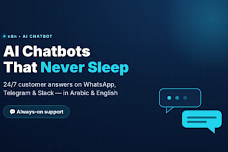build an ai chatbot for whatsapp, telegram or slack