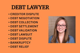 handle debt settlement disputes, debt enforcement matters, and creditor disputes