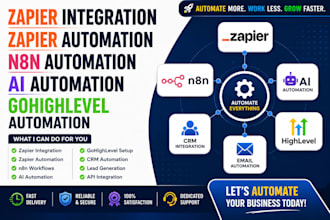 zapier integration zapier automation n8n automation ai automation gohighlevel