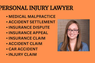 handle accident injury disputes, insurance negotiations, and compensation claims