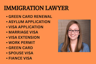 handle marriage visa petitions, green card applications and adjustment of status