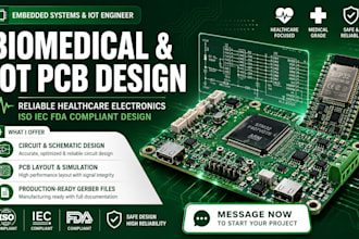 design biomedical pcb for reliable healthcare electronics iso iec fda compliant