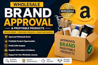 provide amazon wholesale brand approval