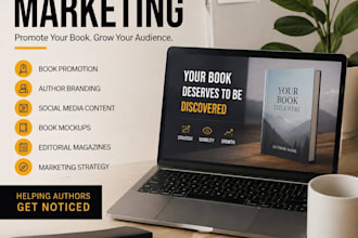 professionally promote your book and grow your author brand
