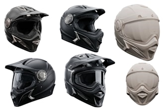 custom 3d helmet model for printing and manufacturing