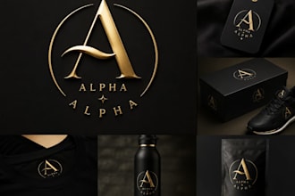 be your expert graphic designer for branding and logo design
