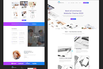 design professional website UI UX with responsive layouts