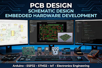 program microcontrollers, embedded c firmware, and iot applications