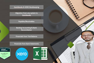 do quickbooks cleanup, bookkeeping and reconciliations