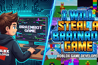 steal a brainrot game, brainrot game, roblox game developer, test brainrot game