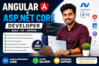 fix angular bugs and develop angular applications