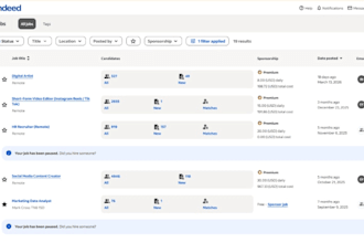 post your job on my indeed employer account