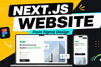 convert figma to next js website