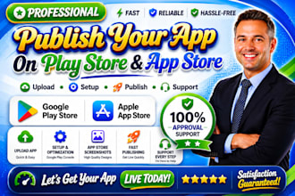 publish app on play store, app store and manage google play console