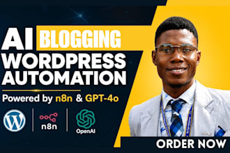 build custom ai wordpress automation workflow with n8n gpt4o for autoblogging