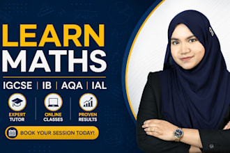 be your igcse, ib, aqa and ial math tutor