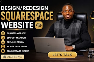 do squarespace website design, squarespace website redesign, squarespace website