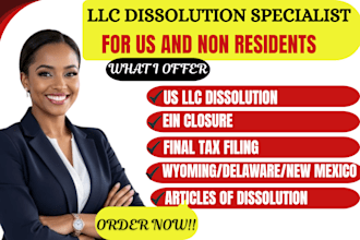 do llc dissolution, dissolve llc cancel corporation and dalaware llc close ein
