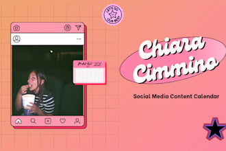 create your social media content calendar