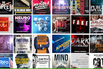 do cover design, book layout, and ebook design
