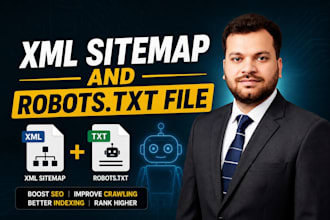 create SEO friendly sitemap and robots txt for your website