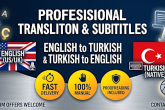 translate english to turkish or add turkish subtitles