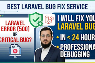 fix laravel bugs, php errors, and database issues
