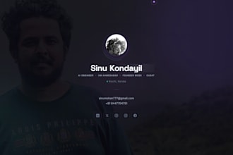 design and develop your personal branding website