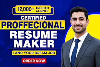 create a professional resume and CV for your dream job