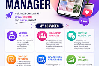 be your virtual assistant, community manager, and moderator