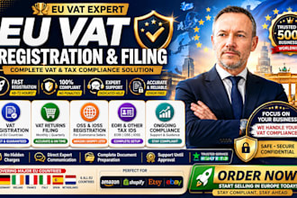 register eu vat, oss, ioss, eori and file vat returns for amazon fba