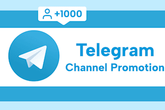 be your telegram community manager, telegram promotion, and telegram chatter