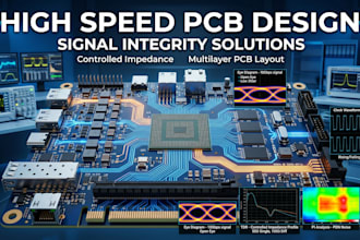 design professional high speed pcb layout and signal integrity solutions