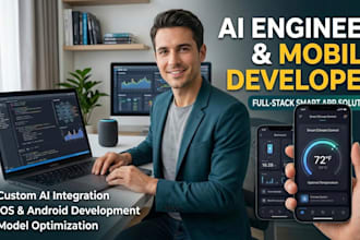 ai powered mobile app development, ai integrated app, ios app, android app