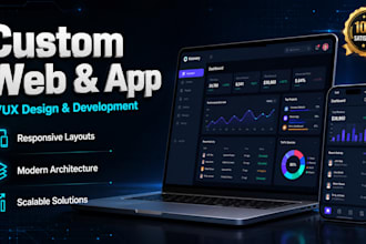 develop a custom website and app