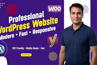 wordpress website using elementor woocommerce expert