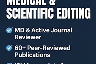 edit and proofread your medical and neuroscience manuscript