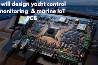 design yacht control monitoring and marine iot pcb